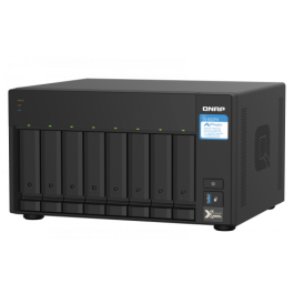QNAP TS-832PX NAS Torre Ethernet 10GbE Aluminio, Negro