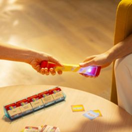 Megableu Relé de 5 Segundos - Juego de Mesa Electrónico para Familias y Amigos