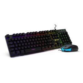 Incase IKG-448 Teclado Gaming RGB con Ratón - Layout Alemán