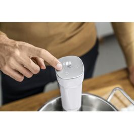 Zwilling ENFINIGY Sous Vide Stick Blanco, Circulador de inmersión, 90°C, Plástico/Acero inoxidable, 1200W, Temporizador 100h