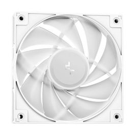 Deepcool LE240 WH V2 - Kit de Refrigeración Líquida para CPU, AIO 240mm, 2 Ventiladores ARGB de 120mm, Blanco, Compatible con Intel y AMD