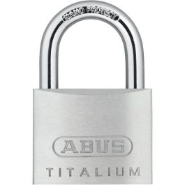 Candado - ABUS - 64TI/50 Titalium - Cuerpo de aluminio - Llave paracéntrica - Riesgo de robo medio Candado - ABUS - 64TI/50 Titalium - Cuerpo de aluminio - Llave paracéntrica - Riesgo de robo medio