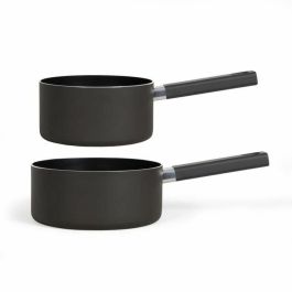Livoo MEP154N Juego de 2 cacerolas Antiadherente sin PFOA ni PFOS, Mango de silicona, Todo tipo de fuegos (incluida inducción) Precio: 38.50000022. SKU: B15HV87CR3