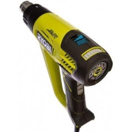 Ryobi EHG2020LCD Decapador de Aire Caliente 2000W con Pantalla LCD, para Pintura y Esmaltes, Incluye Rascador y 4 Boquillas Ryobi EHG2020LCD Decapador de Aire Caliente 2000W con Pantalla LCD, para Pintura y Esmaltes, Incluye Rascador y 4 Boquillas