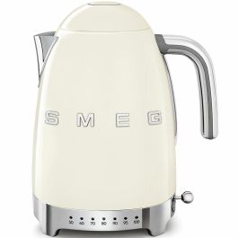 Hervidor Smeg KLF04CREU 2400 W 1,7 L Crema Acero Inoxidable Plástico Precio: 185.88999979. SKU: B1DDL5ADNK