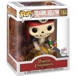 FUNKO Figura POP Deluxe Piratas del Caribe Treasure Skeleton Exclusiva Vinilo Caja Regalo