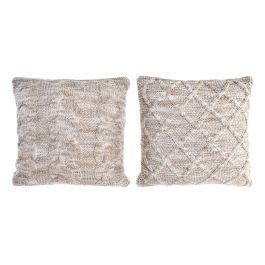 DKD Home Decor Cojín Alpino Rosa Palo 45x45 cm, 10cm Grosor, Poliéster, con Cremallera Oculta (Pack de 4 Unidades) Precio: 27.79128. SKU: B1FVK84AXN