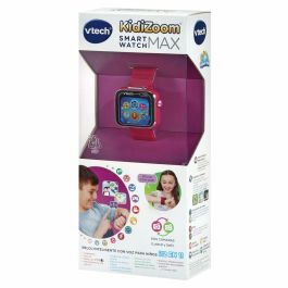 Reloj interactivo kidizoom smartwatch max color frambuesa. pantalla tactil.fotos,selfies,videos,grabadora,juegos.. 256 mb.