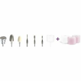 Medisana MP 840 Aparato para Manicura y Pedicura con 3 Niveles de Velocidad y Luz LED