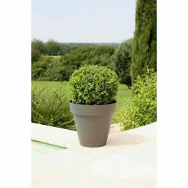 Riviera Maceta Soleilla Redonda para Plantas Grandes, Jardín y Terraza - 85 L de Capacidad, Ø 60 cm x Altura 53,6 cm, Acabado Gris Brillante Precio: 45.8900002. SKU: S7152073