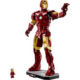 LEGO Marvel Iron Man Mark 3 Edición Coleccionistas 76344 Figura de Construcción con 1297 Piezas