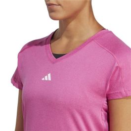 Camiseta de Manga Corta Mujer Adidas Essentials Rosa Lila