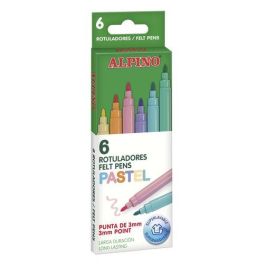 Rotulador Fibra Alpino Standard Pastel Estuche De 6 Precio: 1.79000019. SKU: B12S7M3689
