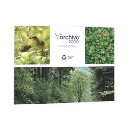 Expositor Multiusos Mural A.2000 Adhesivo A5 Horizontal Premium Cristal