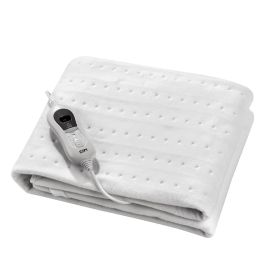 Edm Calienta Camas Eléctrico Textil 60 W, 150 x 80 cm, 3 Niveles de Temperatura, Apagado Automático 90 min