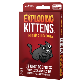 Exploding Kittens Edición 2 Jugadores Precio: 9.89000034. SKU: B158SSZWNK