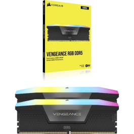 Corsair CMH96GX5M2B7000C40 96GB (2x48GB) DDR5 7000MT/s CL40 Vengeance RGB Kit Memoria RAM para PC