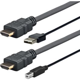 Vivolink Cable HDMI+USB-A a HDMI+USB-B, 5m, Negro - Todo en uno para Monitores Interactivos con Amplificador Precio: 39.58999968. SKU: B1BP7CQGDC