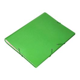 Carpeta Clasificadora Liderpapel 12 Departamentos Folio Prolongado Carton Forrado Verde Claro