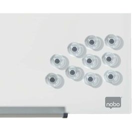 Imanes Nobo Para Pizarras De Cristal Bolsa 10 Uds. 32 Mm Transparentes
