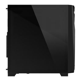 GIGABYTE C301 GLASS Torre Midi Negra con Ventana de Vidrio Templado e Iluminación RGB para PC Gaming