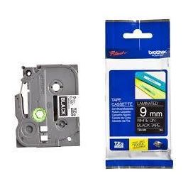 BROTHER Cinta laminada negro/blanco 9mm Precio: 15.49999957. SKU: S8402437