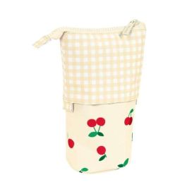 Estuche Cubilete Safta Cherry Beige (8 x 19 x 6 cm)