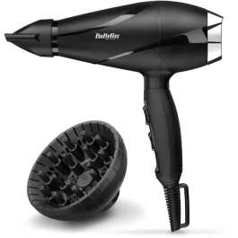 Babyliss 6713DE Shine Pro Secador de Pelo Profesional 2200W con Tecnología Iónica y Accesorios para Ondas y Volumen