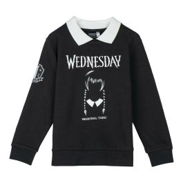 Sudadera sin Capucha Niño Wednesday Gris oscuro Precio: 13.50000025. SKU: S0741285