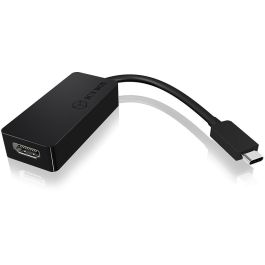 ICY BOX IB-AC534-C Adaptador USB-C a HDMI 4K 60Hz Macho, Conector USB Tipo C a Salida HDMI, Color Negro