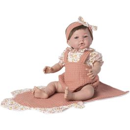 ROSA TOYS Muñeca Bebé Reborn Mia con Cambiador y Sonidos Bebé Realistas 46cm