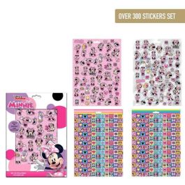Cerdá Pack de Pegatinas Disney Minnie Mouse para Niños 3+ Años Rosa - 18x25 cm Cerdá Pack de Pegatinas Disney Minnie Mouse para Niños 3+ Años Rosa - 18x25 cm