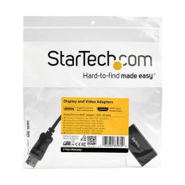 Adaptador DisplayPort a HDMI Startech DP2HD4K60H Negro