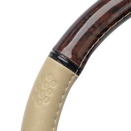 Momo Funda Volante Luxury Wood Beige M 38-39 cm MOMLSWC0LXBEW