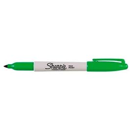 Rotulador permanente Sharpie Fine Point Verde (12 Unidades)