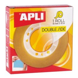 APLI R.cinta adhesiva doble cara 10mx15mm transparente Precio: 1.79000019. SKU: B15YKKVJ49