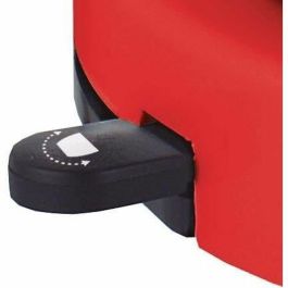 JOCCA JOC8435253571120 Procesador de Alimentos con Recipiente de Acero Inoxidable de 3,5 L y 5 Velocidades, Rojo y Gris