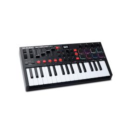 MAUDIO Oxygen Pro Mini Controlador MIDI con 32 Teclas Semicontrapesadas y 8 Pads RGB