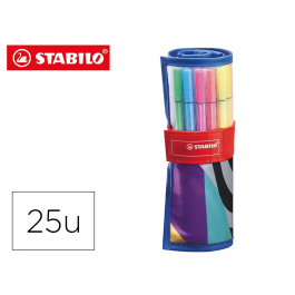 Stabilo Rotulador Pen 68 Arty Rollerset Estuche 25 Unidades Colores Surtidos Punta Fibra 1mm Precio: 27.78999982. SKU: B1HSQSGJKX