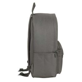 Cartera Escolar Safta Day Pack Ordenador 14,1-' Basic Gris 310x160x400 mm Cartera Escolar Safta Day Pack Ordenador 14,1-' Basic Gris 310x160x400 mm