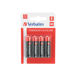 Verbatim Pilas Alcalinas AA LR6 - Pack 4 Unidades