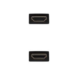 Nanocable 10.15.1700 Cable HDMI 1.4 Alta Velocidad 4K 3D HEC ARC Conectores Oro, Multiapantallamiento Macho-Macho 1m Negro Nanocable 10.15.1700 Cable HDMI 1.4 Alta Velocidad 4K 3D HEC ARC Conectores Oro, Multiapantallamiento Macho-Macho 1m Negro