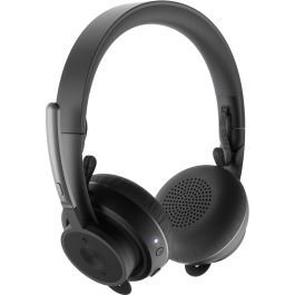 Logitech Zone Wireless UC - Auriculares Inalámbricos On-Ear con Cancelación de Ruido para Oficina y Centro de Llamadas, Grafito Precio: 222.59000038. SKU: S55080618
