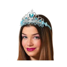 Tiara Azul de Princesa con Brillantes para Mujer Adulta - Ideal para Fiestas de Fantasía y Eventos Especiales Precio: 1.49999949. SKU: B1D223RBXE
