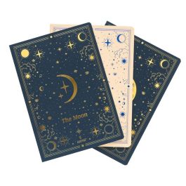 ERIK Set 3 Cuadernos A5 Astral con Diseños Variados (Líneas, Bullet y Lisas)