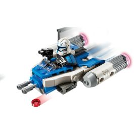LEGO Microfighter Ala-Y del Capitán Rex, Juego de Construcción Star Wars con 99 Piezas