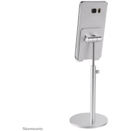 Neomounts Soporte para Teléfono DS10-200SL1, Altura Ajustable, Escritorio, Universal, Plata