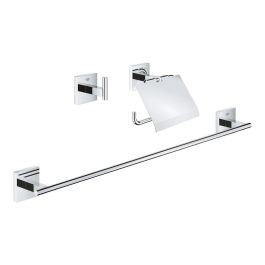 Grohe 41124000 Juego de Accesorios 3 en 1 Start Cube Cromo