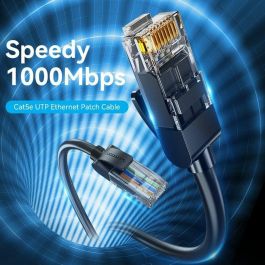 Cable de Red Rígido UTP Categoría 5e Vention IABBQ Negro 20 m