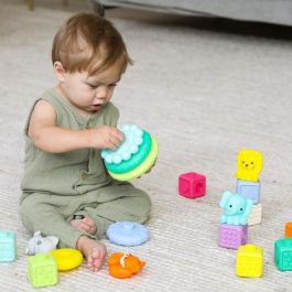 Infantino 315222 Caja de 20 Piezas Sensoriales Apilables